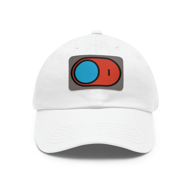 Dad Hat with Leather Patch